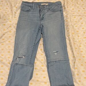 Levi's Light Blue Straight Leg Women's Jeans